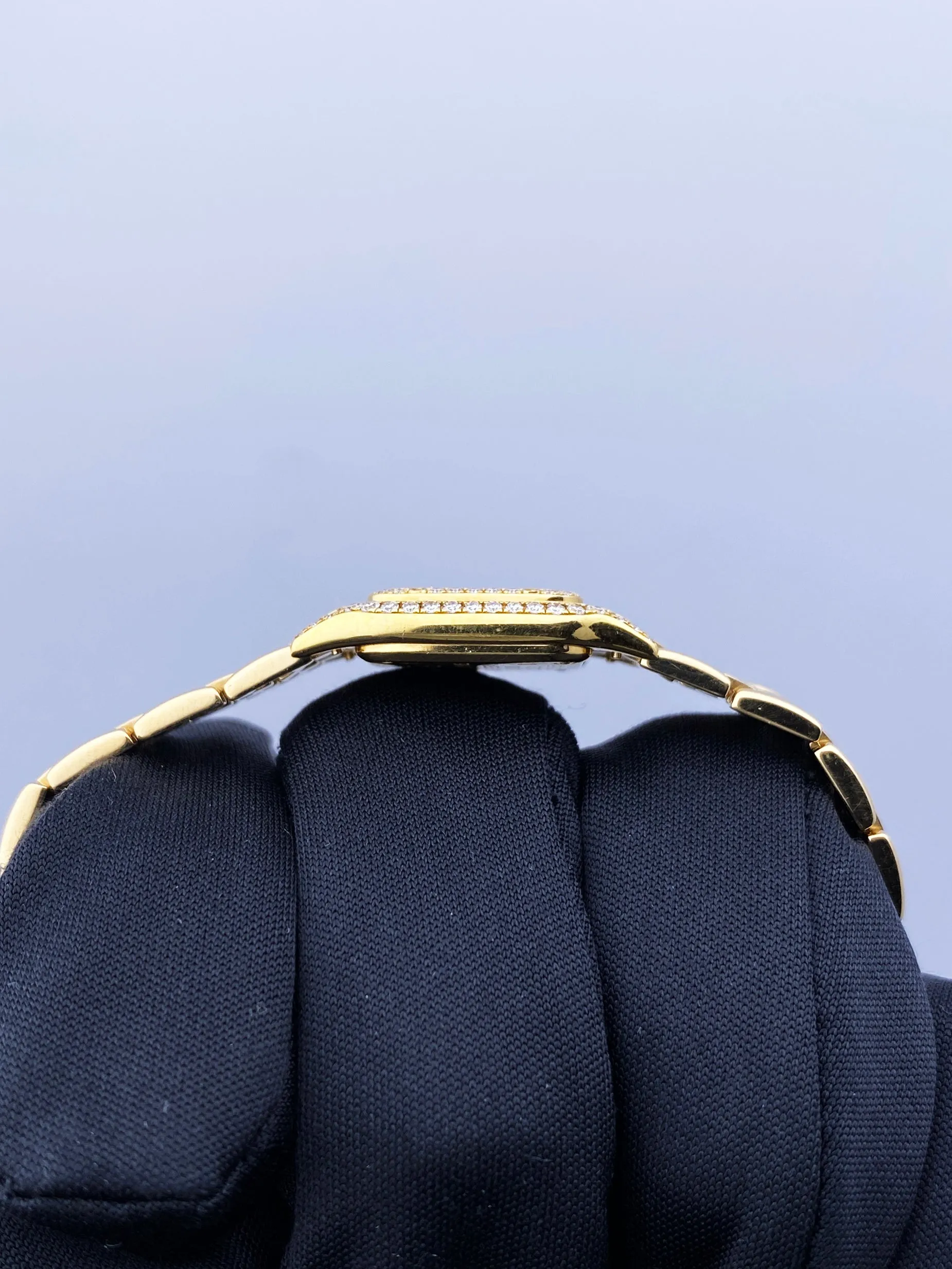 Cartier Panthere Mini 1131-1 18K Yellow Gold & Diamond Set Ladies Watch