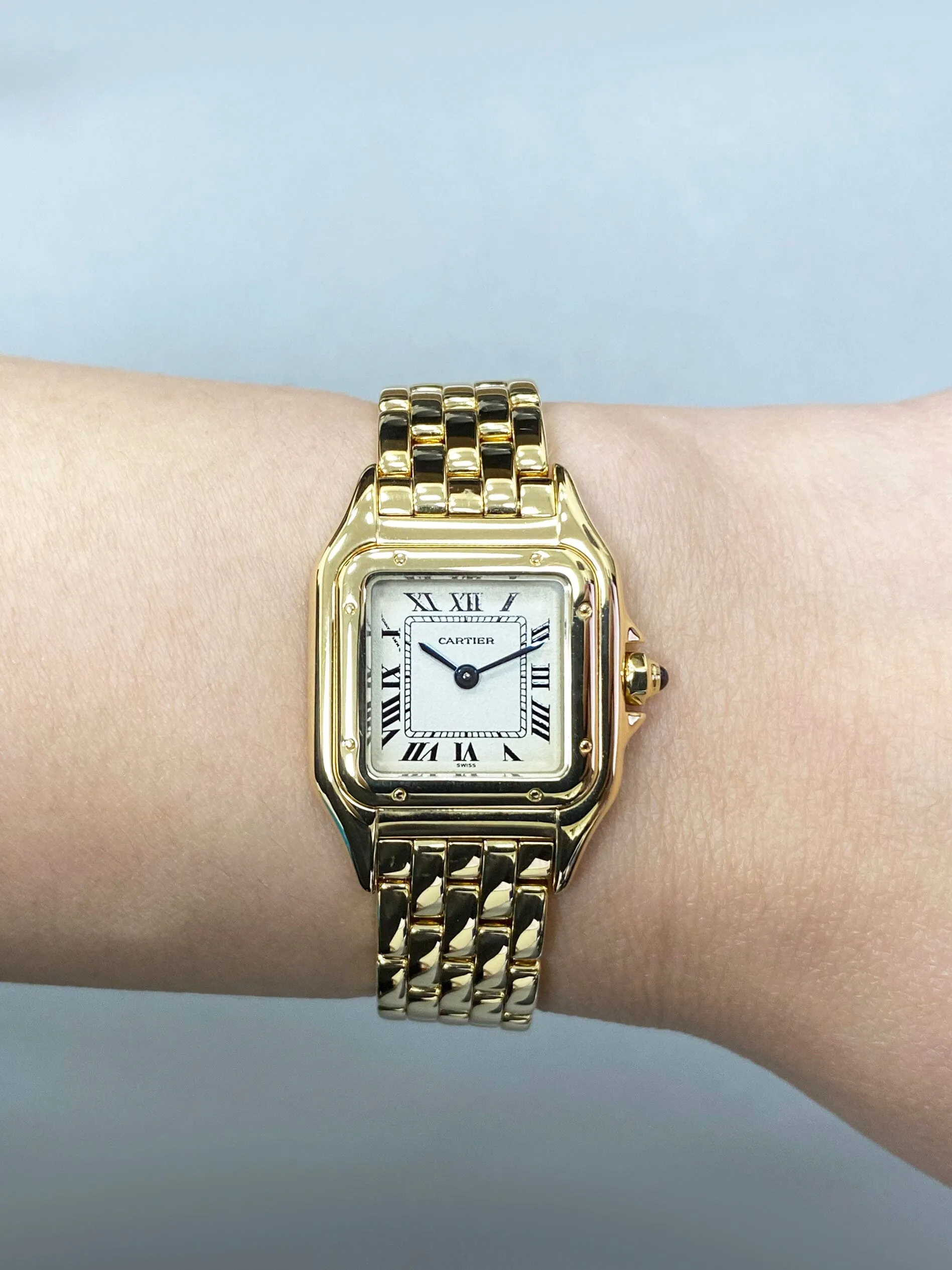 Cartier Panthere W25022B9 18K Yellow Gold Ladies Watch