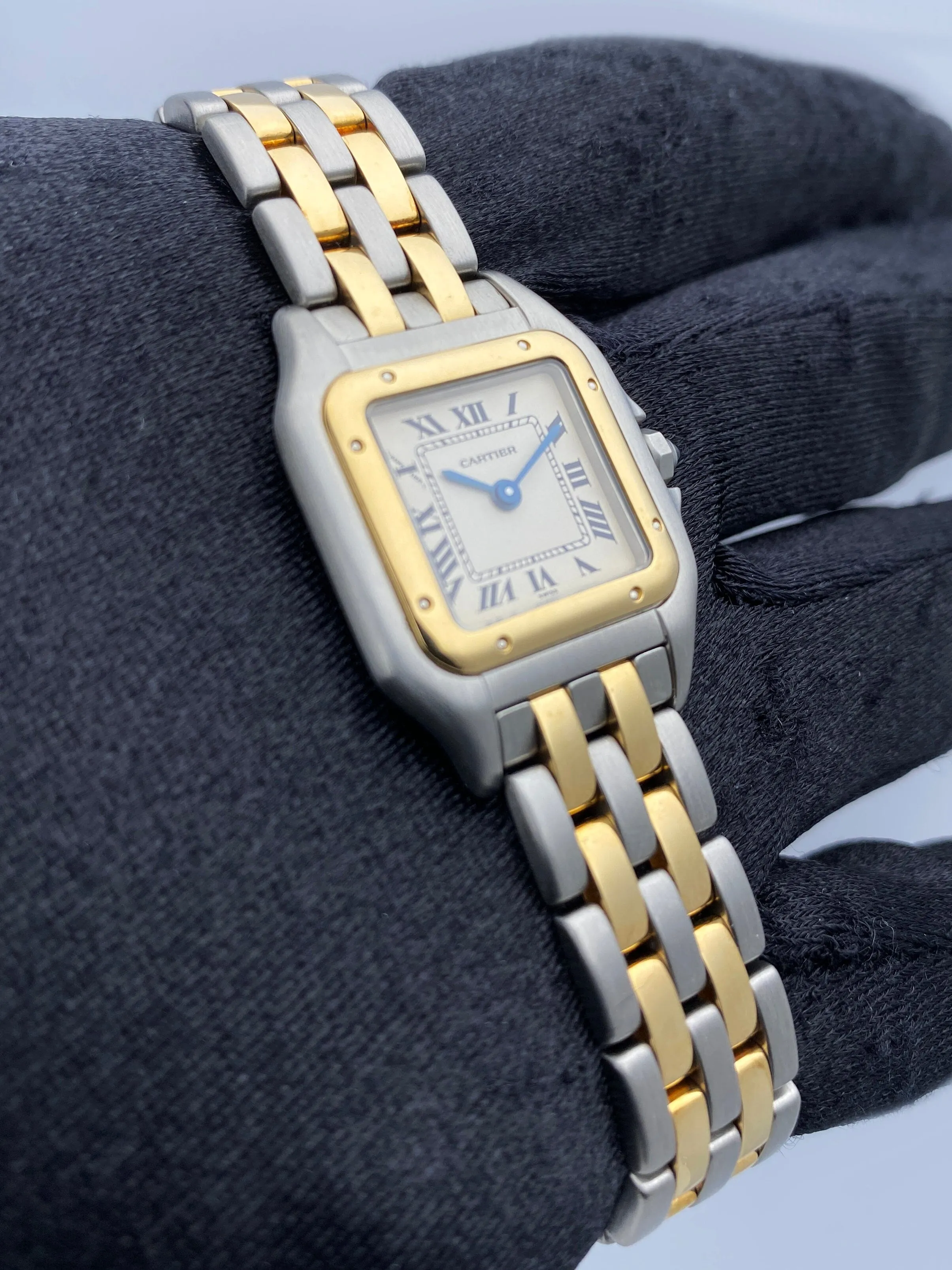 Cartier Panthere W25029B6 Two Rows Ladies Watch