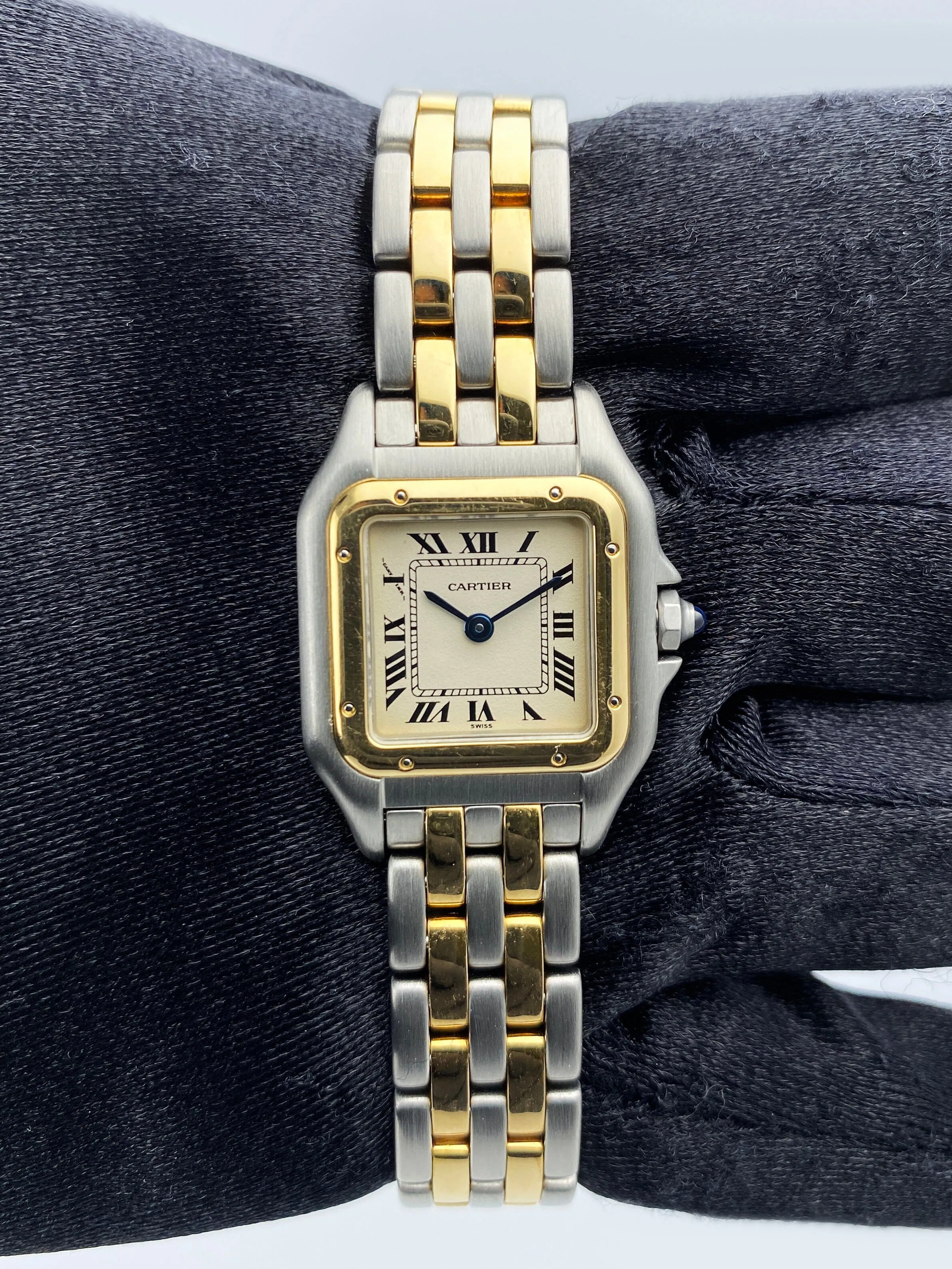 Cartier Panthere W25029B6 Two Rows Ladies Watch