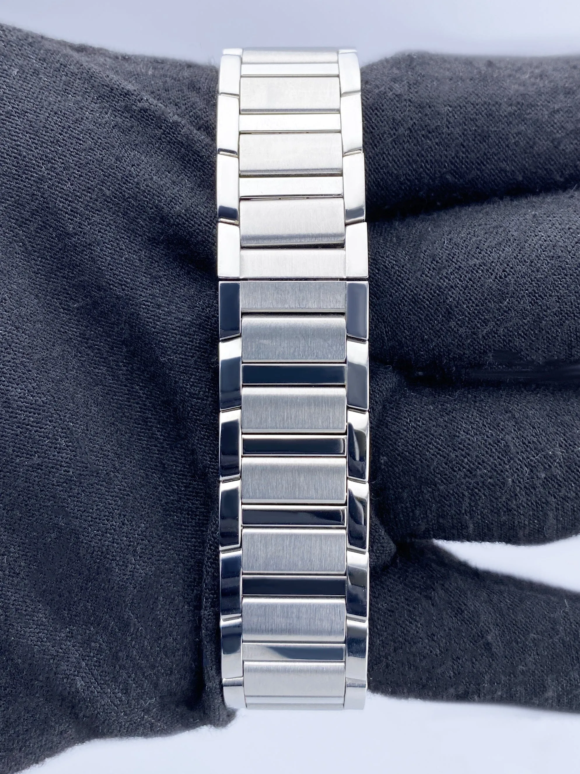 Cartier Tank Francaise WSTA0065 Silver Dial Stainless Steel Ladies Watch