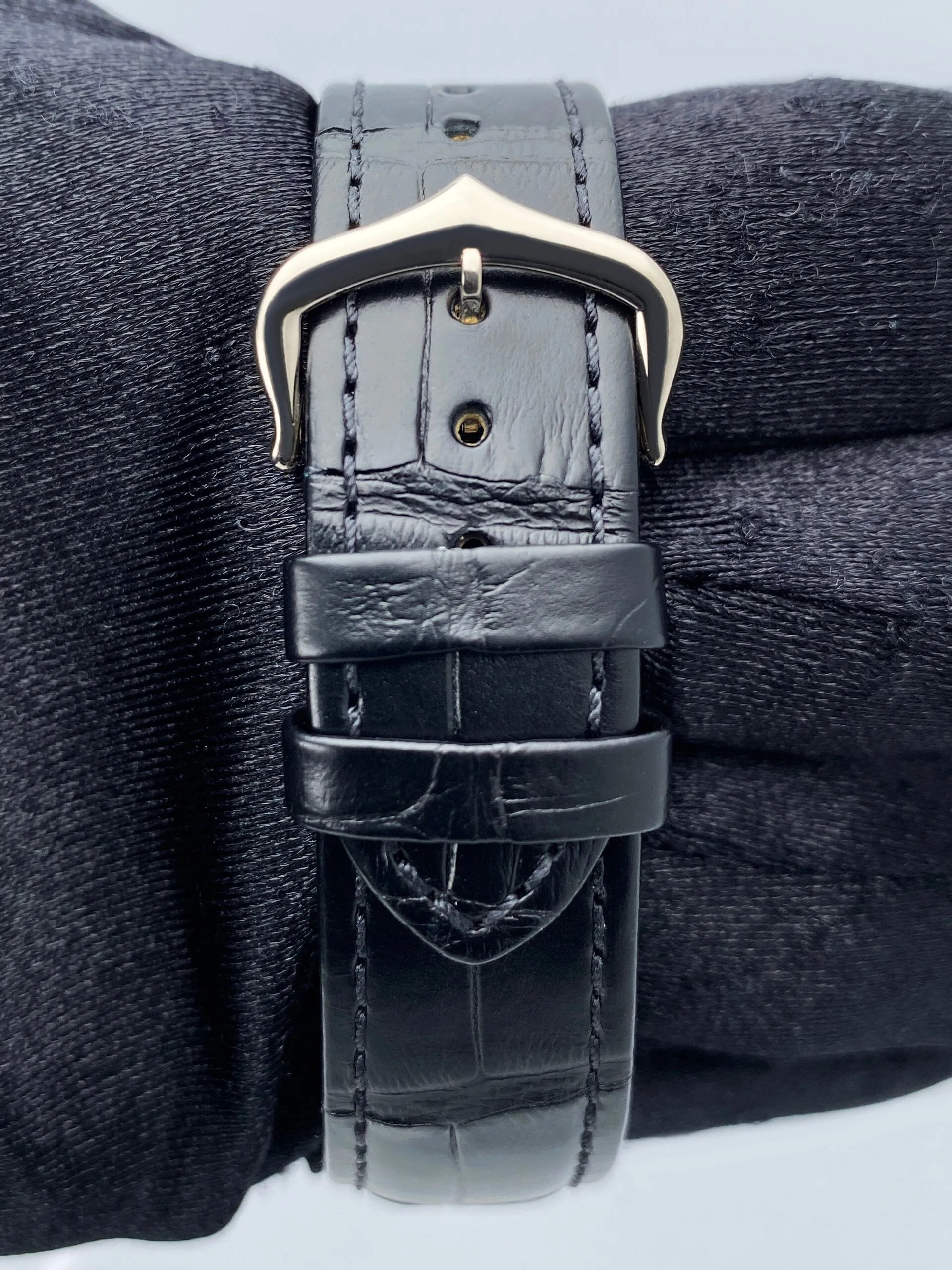 Cartier Tank Louis W1540956 Large Size 18K White Gold Ladies Watch