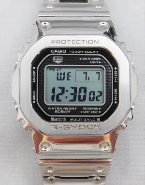 Casio G-Shock GMW-B5000-1JF Bluetooth Multi-Band 6 Tough Solar Mens Watch...43mm