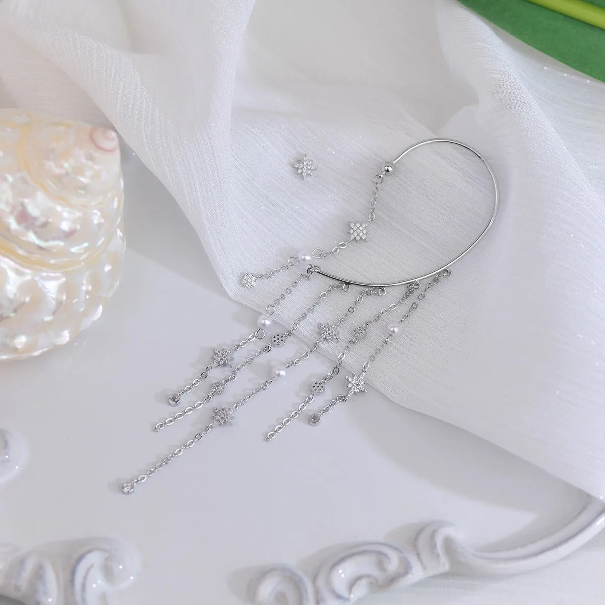 Celestial Ear Cuff and Earrings Set - Ashley