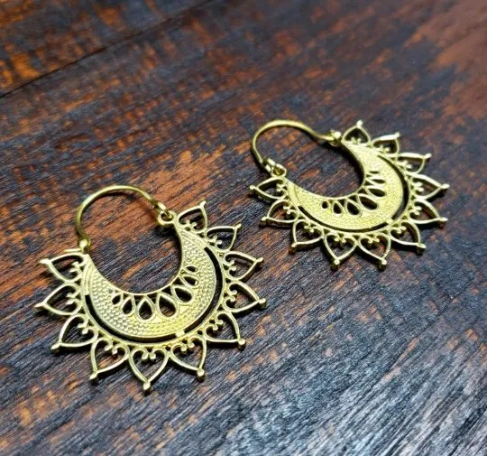 Celestial Mandala Earrings