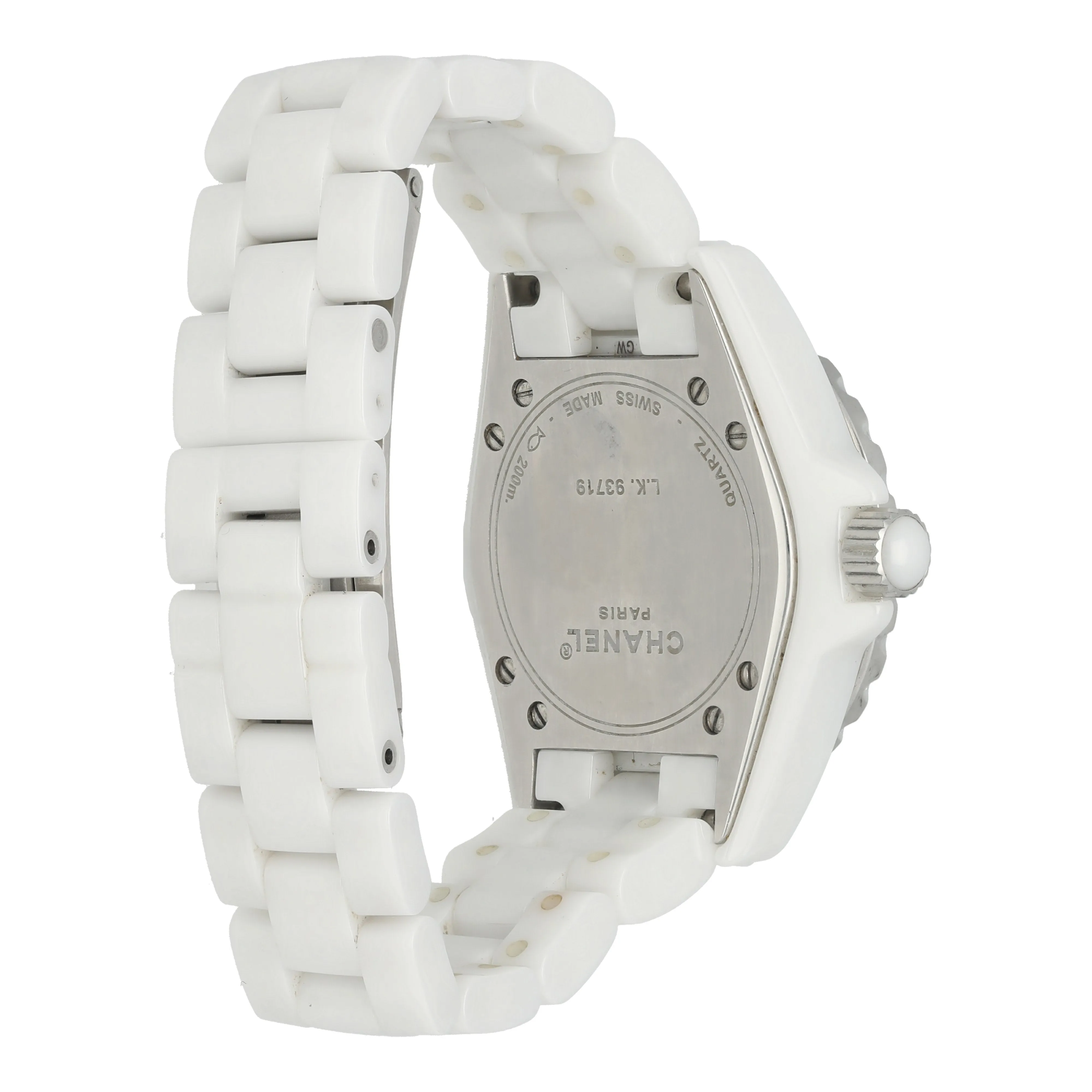 Chanel J12 Diamond Bezel H0969 Ceramic Ladies Watch