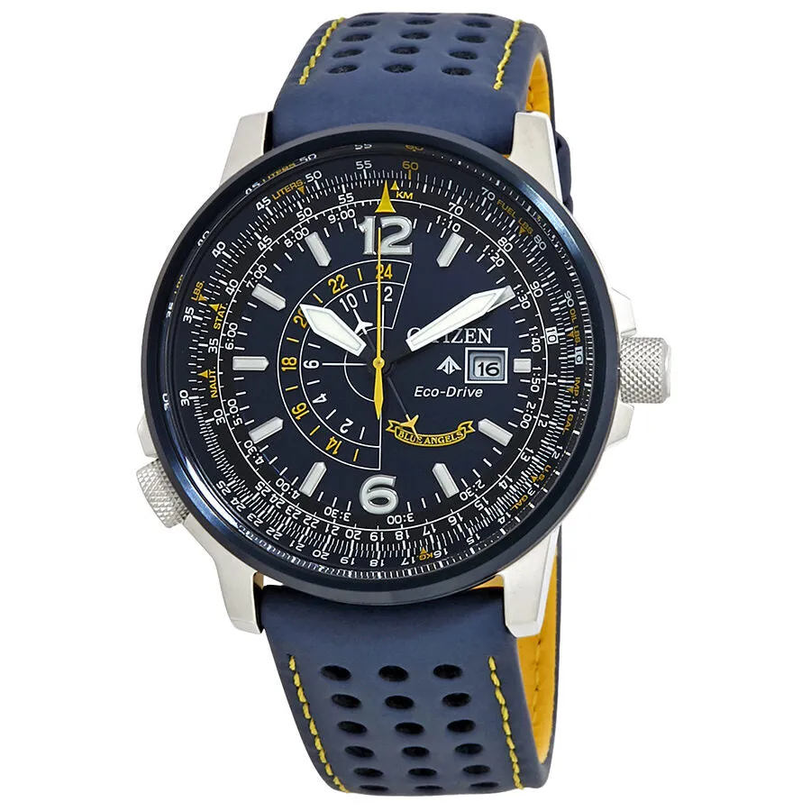 Citizen Blue Angels Promaster Nighthawk Eco-Drive Blue Dial Men's Watch BJ7007-02L