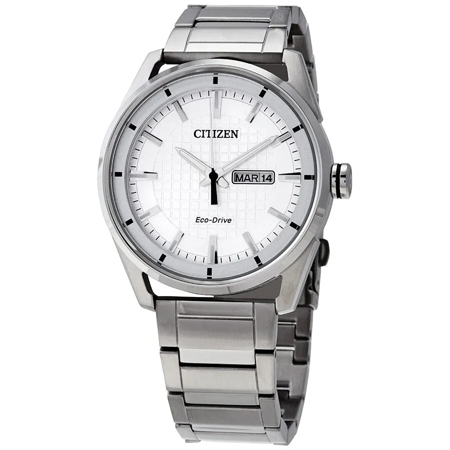 Citizen Drive Silver Dial Stainless Steel Men's Watch AW0080-57A