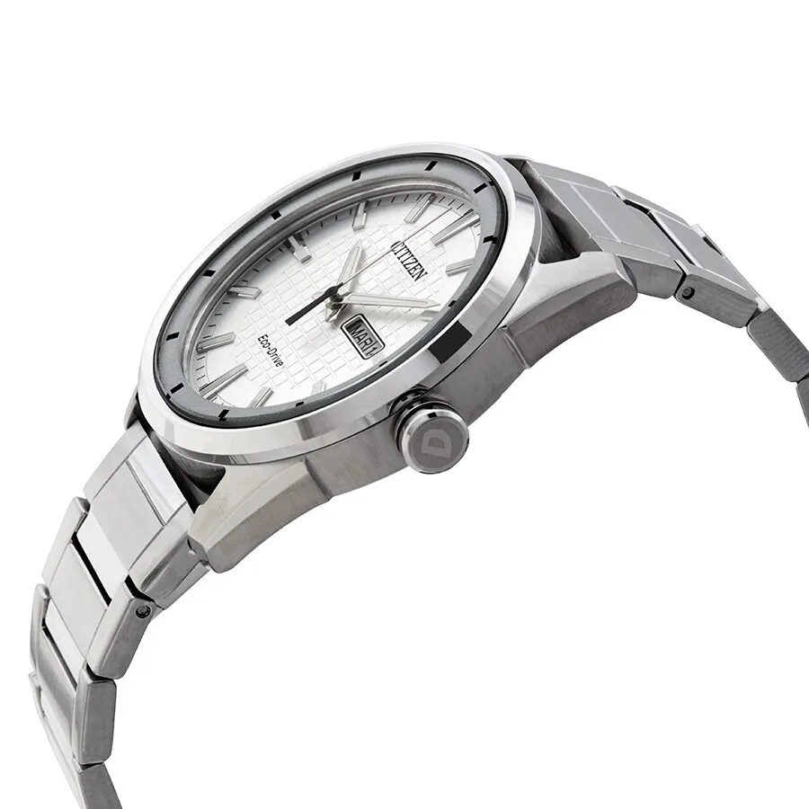 Citizen Drive Silver Dial Stainless Steel Men's Watch AW0080-57A