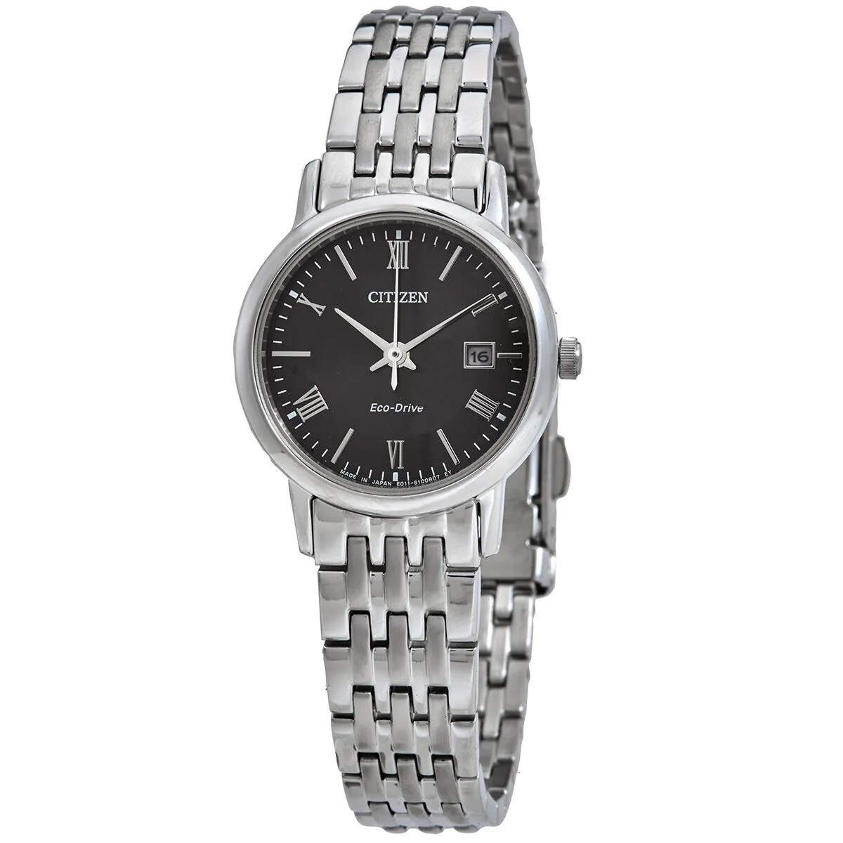 Citizen Eco-Drive Black Dial Ladies Watch EW1580-50E