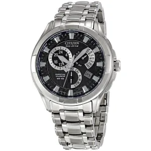 Citizen Eco Drive Calibre 8700 Black Dial Stainless Steel Men's Watch BL8090-51E