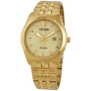 Citizen Eco-Drive Gold Dial Men's Watch BM7332-61P