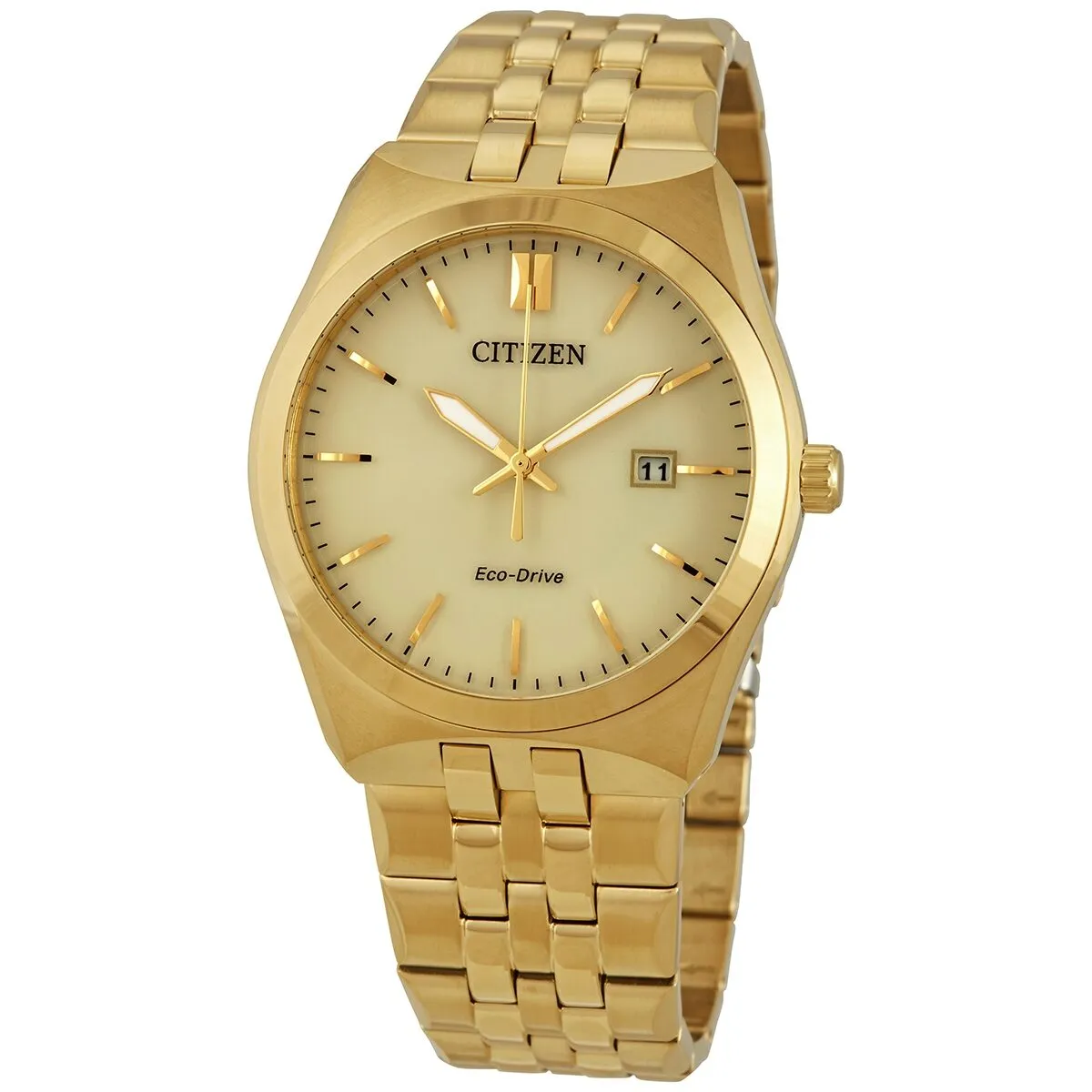 Citizen Eco-Drive Gold Dial Men's Watch BM7332-61P