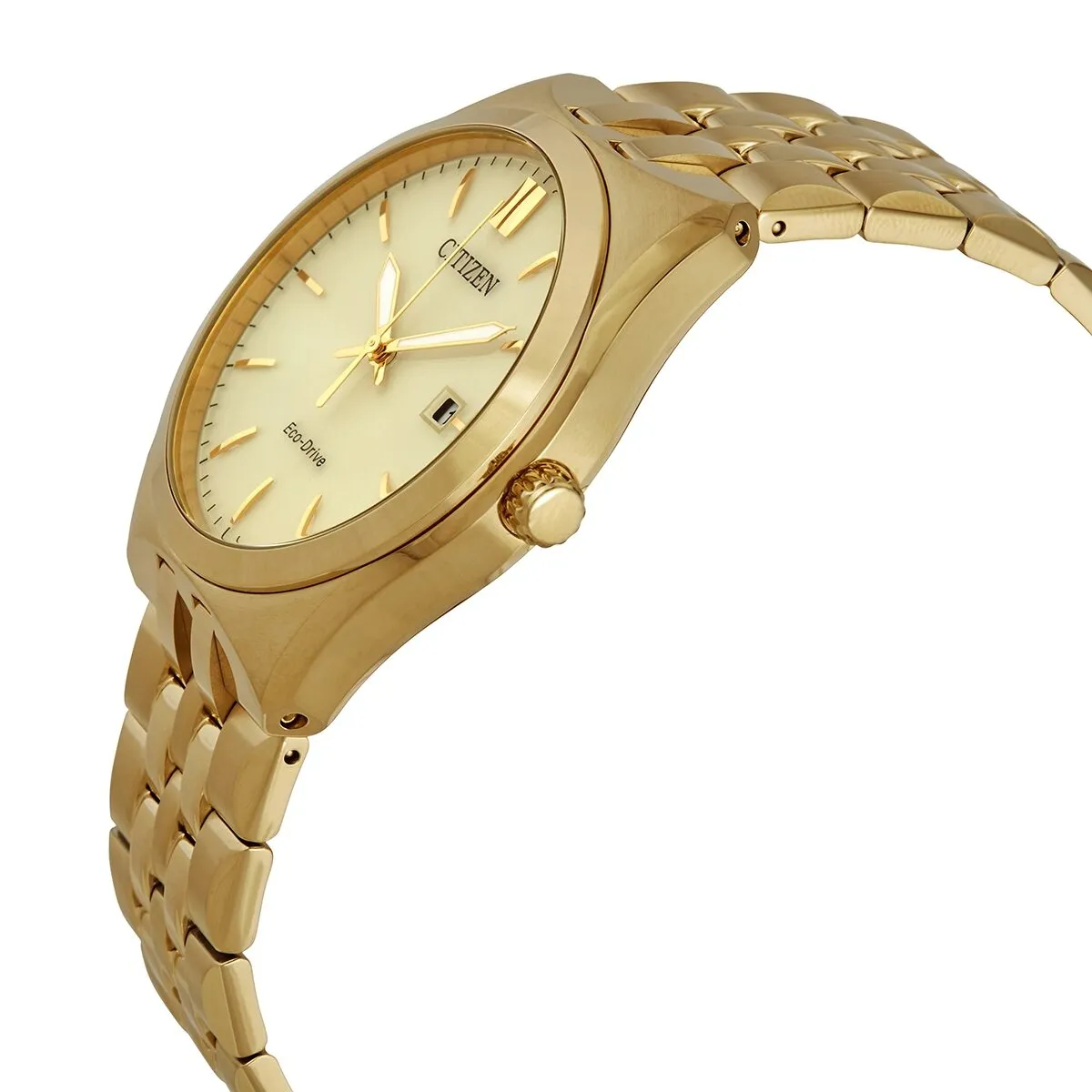 Citizen Eco-Drive Gold Dial Men's Watch BM7332-61P