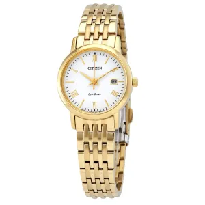 Citizen Eco-Drive White Dial Ladies Watch EW1582-54A