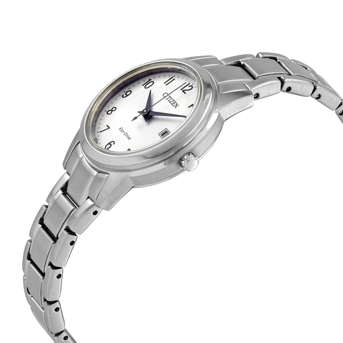 Citizen Eco-Drive White Dial Ladies Watch FE1081-59B