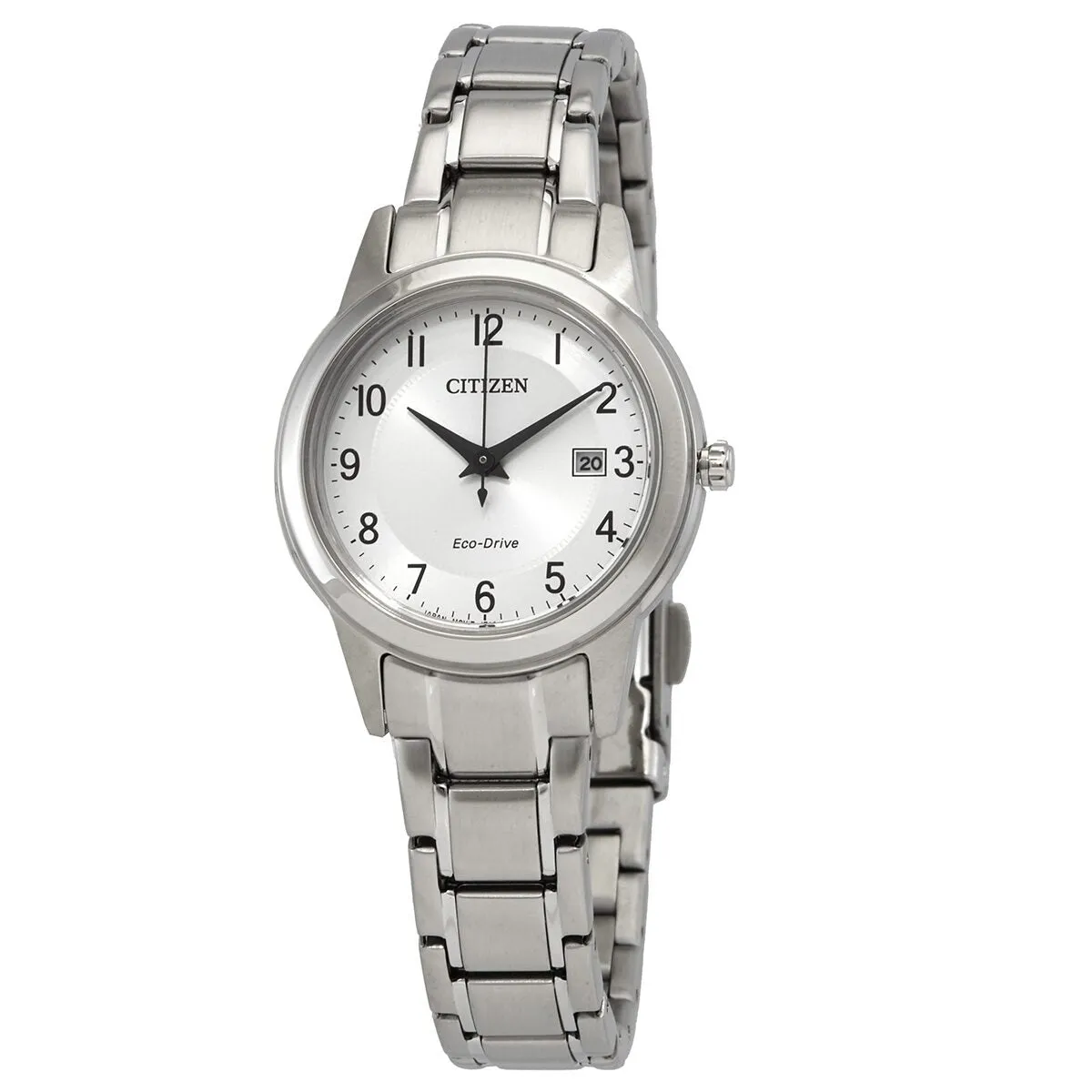 Citizen Eco-Drive White Dial Ladies Watch FE1081-59B