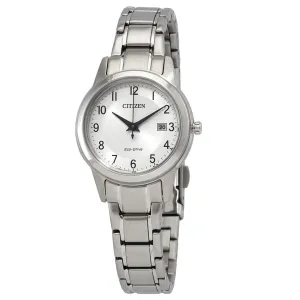Citizen Eco-Drive White Dial Ladies Watch FE1081-59B