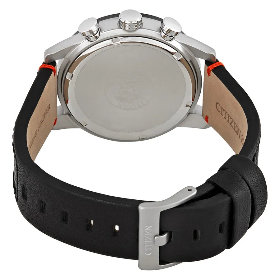 Citizen Primo Chronograph Eco-Drive Black Dial Men's Watch CA0681-03E