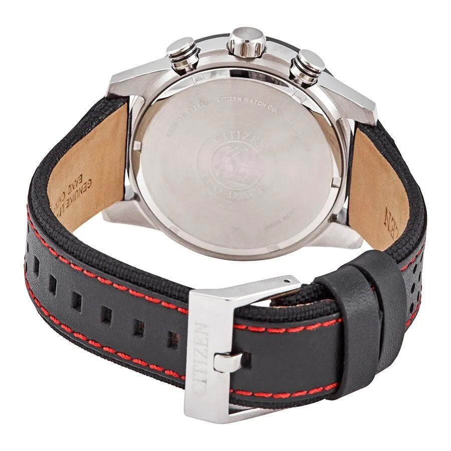 Citizen Primo Chronograph Quartz Red Dial Men's Watch CA4430-01X