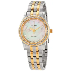 Citizen Silhouette Crystal Eco-Drive Ladies Watch EM0774-51D