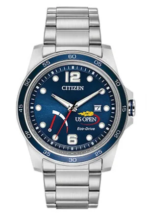 Citizen U.S. Open 25th Aniversary Blue Dial Men's Watch AW7036-51L