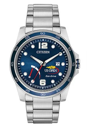 Citizen U.S. Open 25th Aniversary Blue Dial Men's Watch AW7036-51L