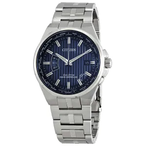 Citizen World Perpetual A-T World Time Blue Dial Men's Watch CB0160-51L