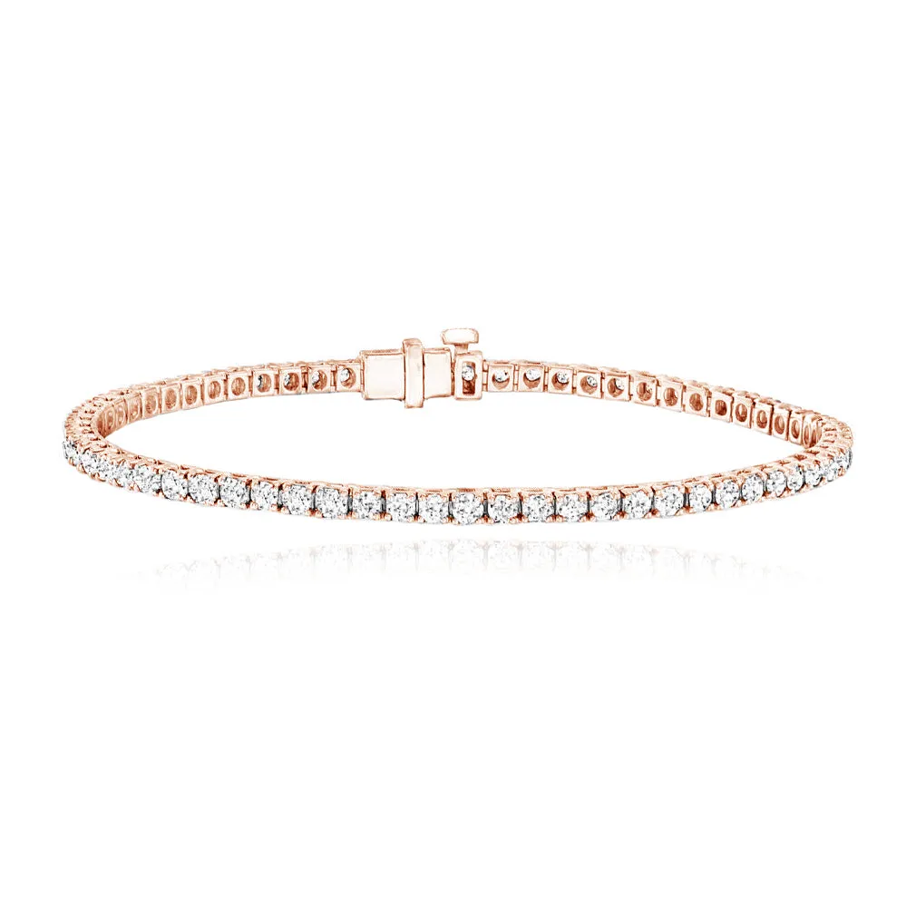 Classic Diamond Tennis Bracelet 3cts