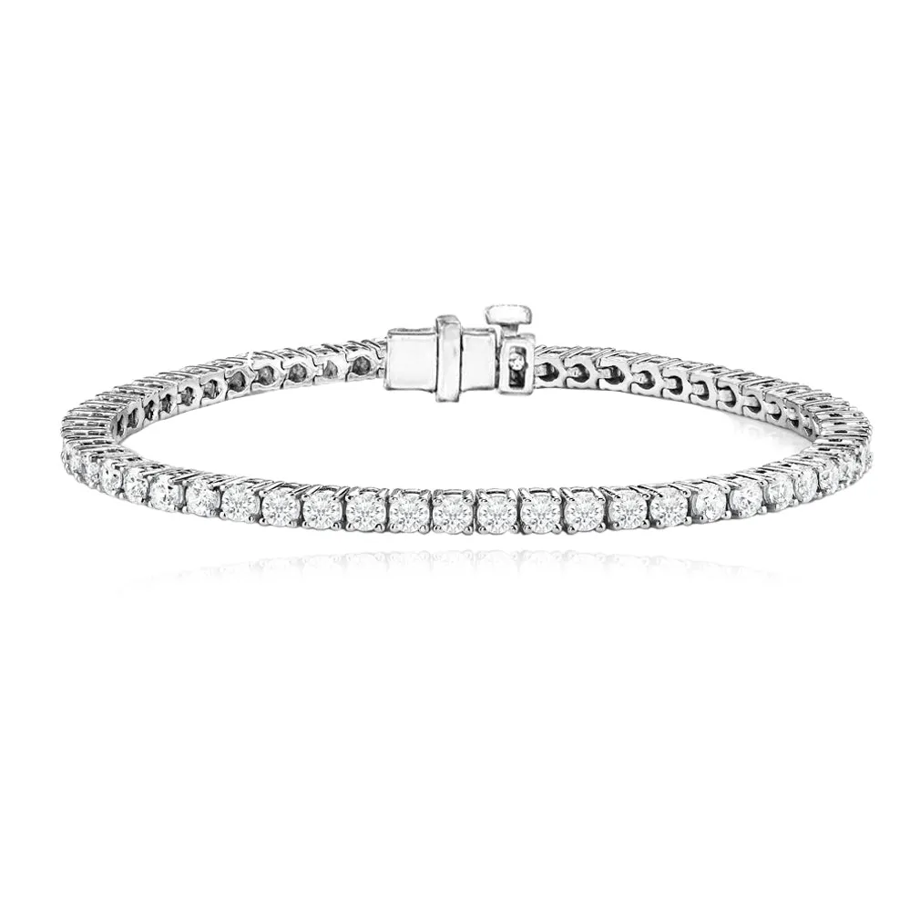 Classic Diamond Tennis Bracelet 5cts
