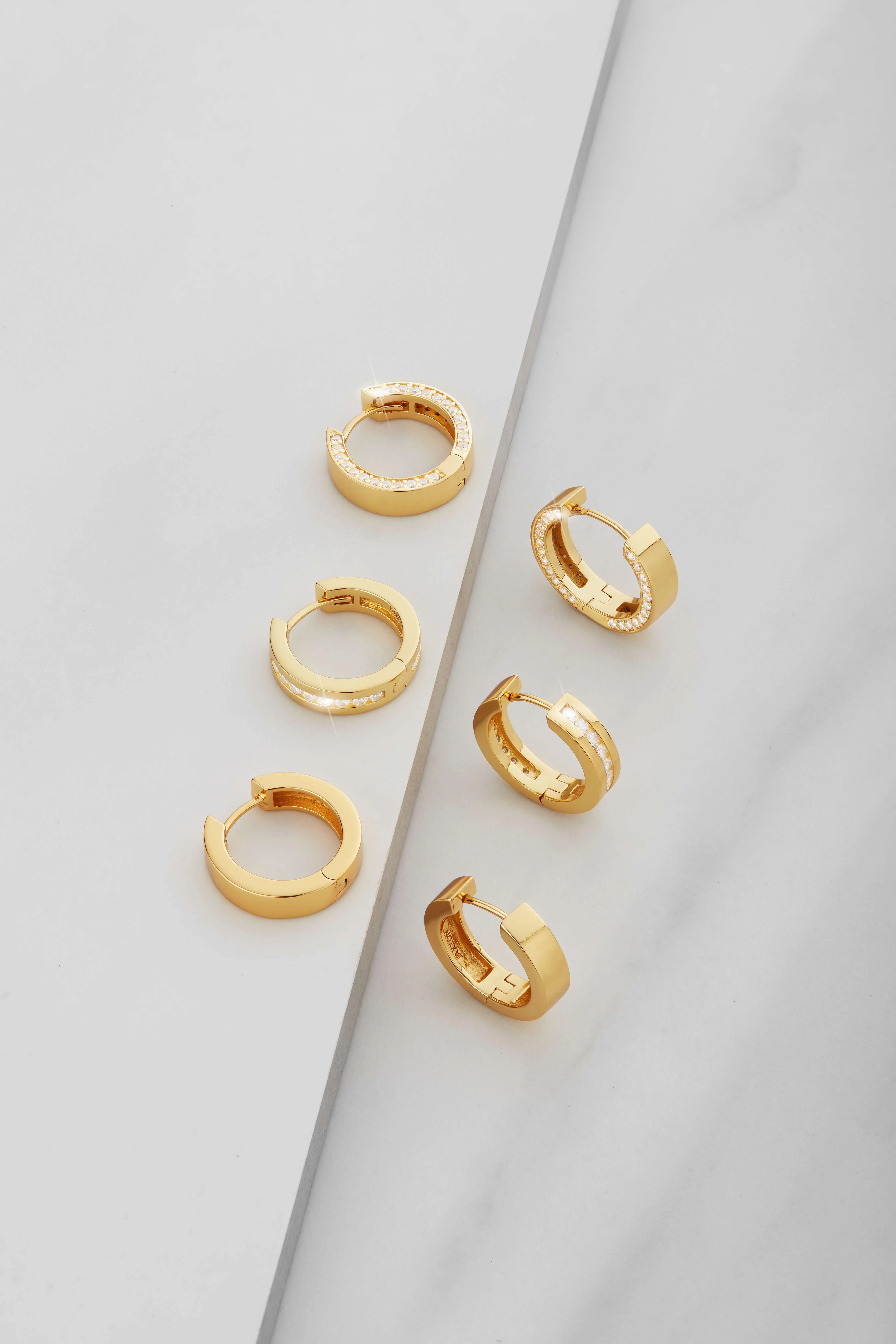 Classic Hoop Earrings - Gold