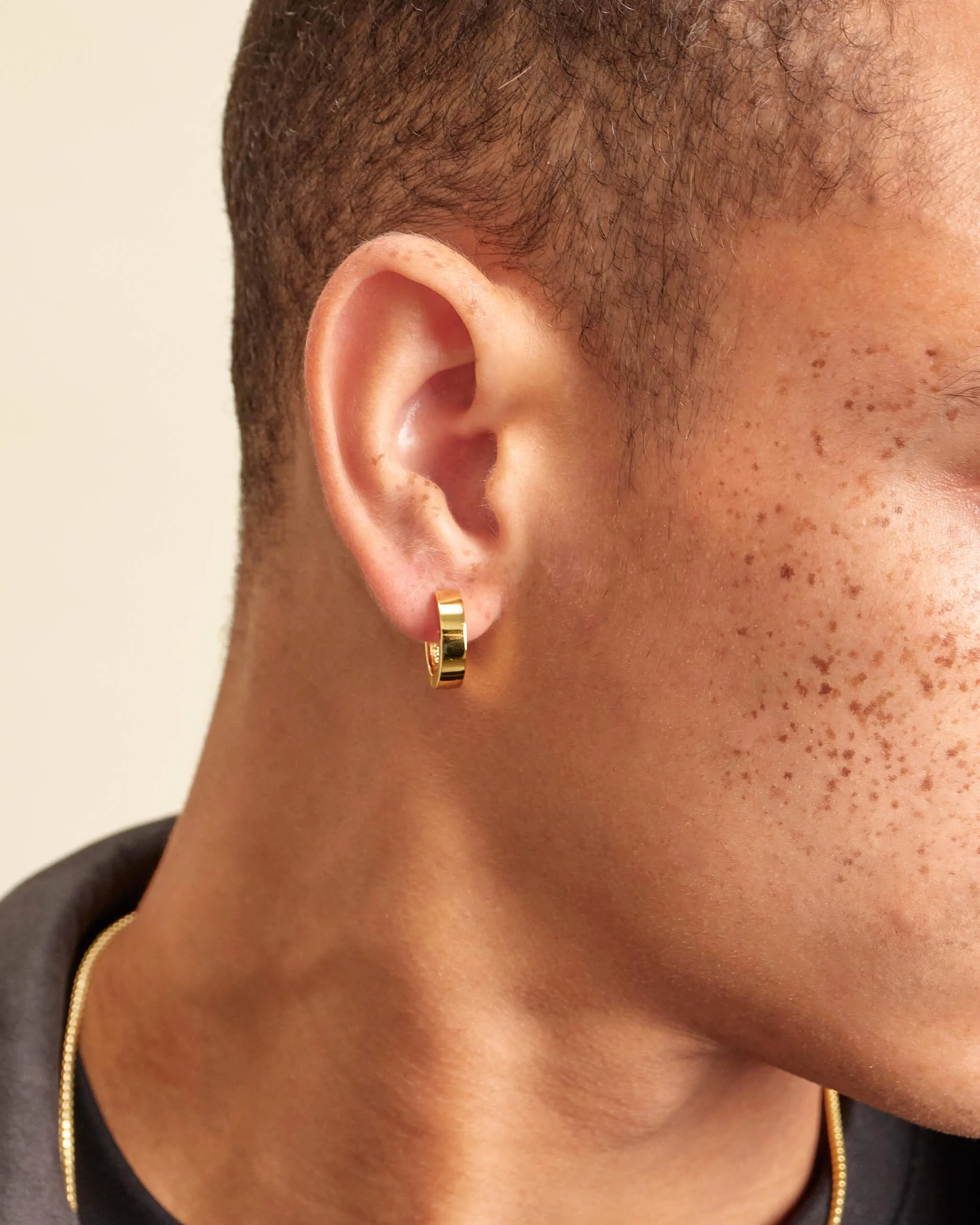 Classic Hoop Earrings - Gold