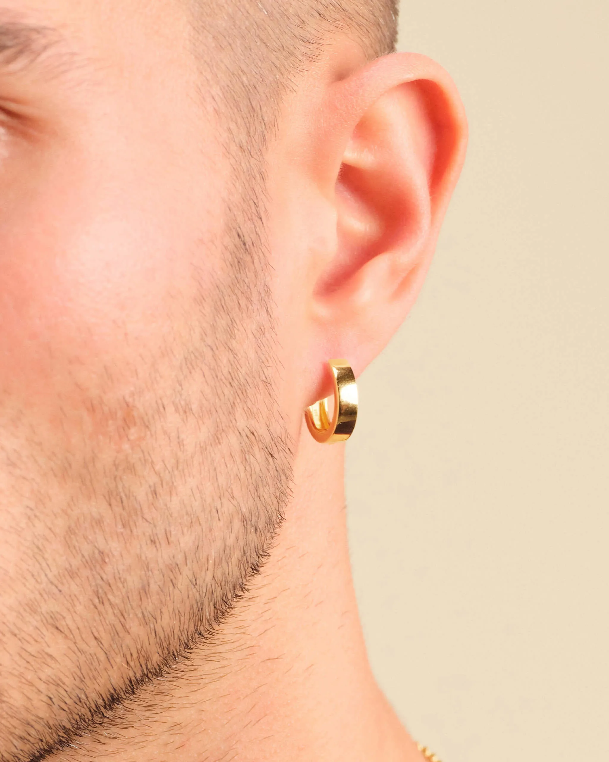 Classic Hoop Earrings - Gold