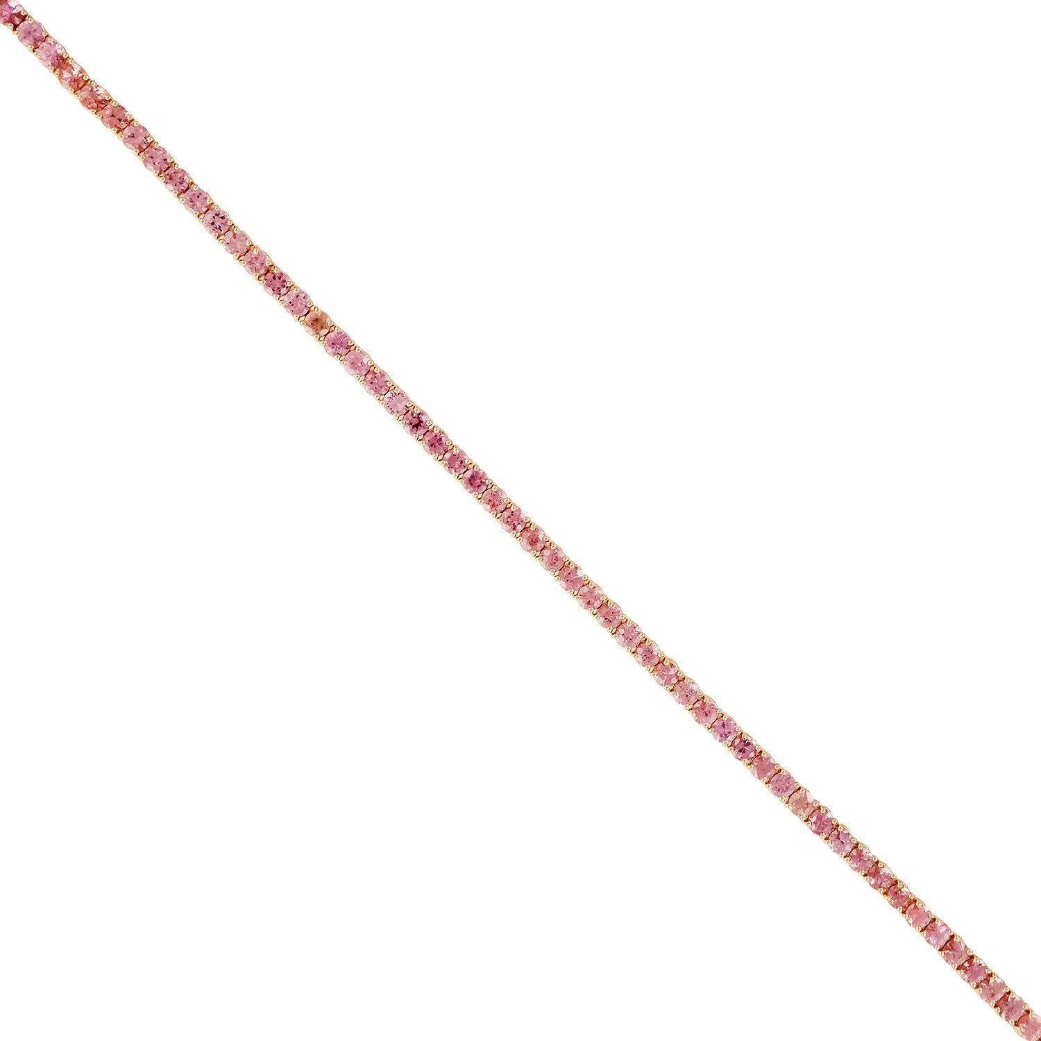 Claudia Malaya Garnet Tennis Bracelet