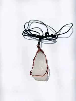 Clear Quartz Crystal Necklaces