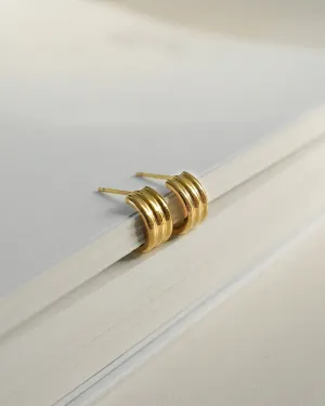 CLEOPATRA Hoops in Gold