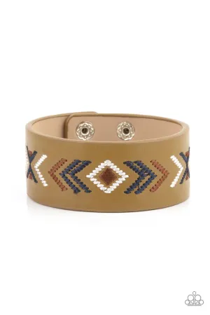 Cliff Glyphs Multi Paparazzi Bracelet