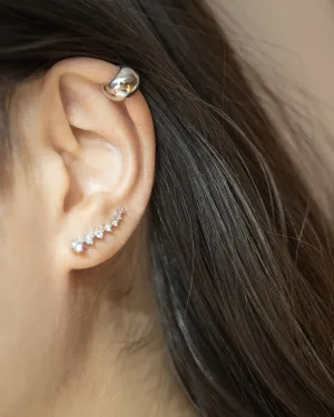 COCOON Ear Cuffs in Silver