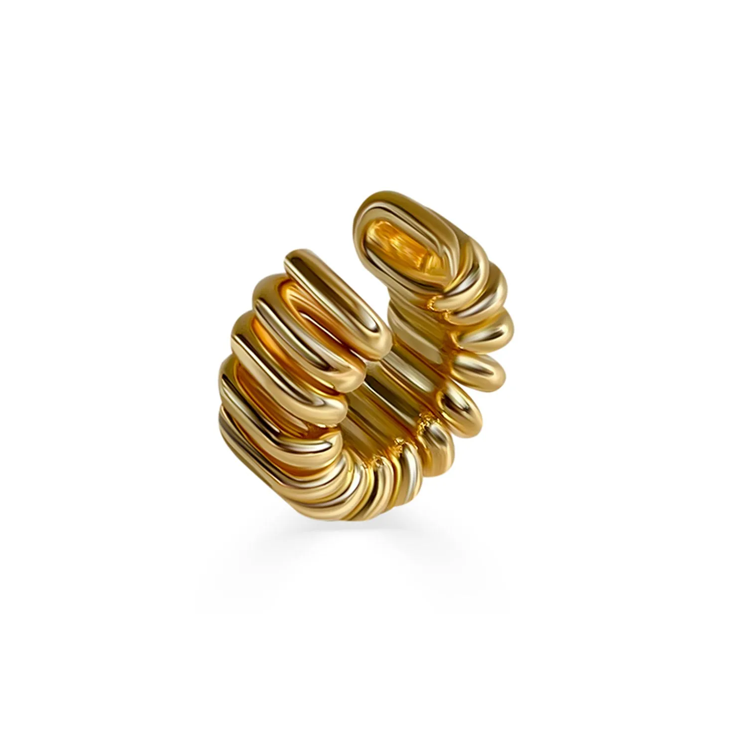Coil Ear Cuff