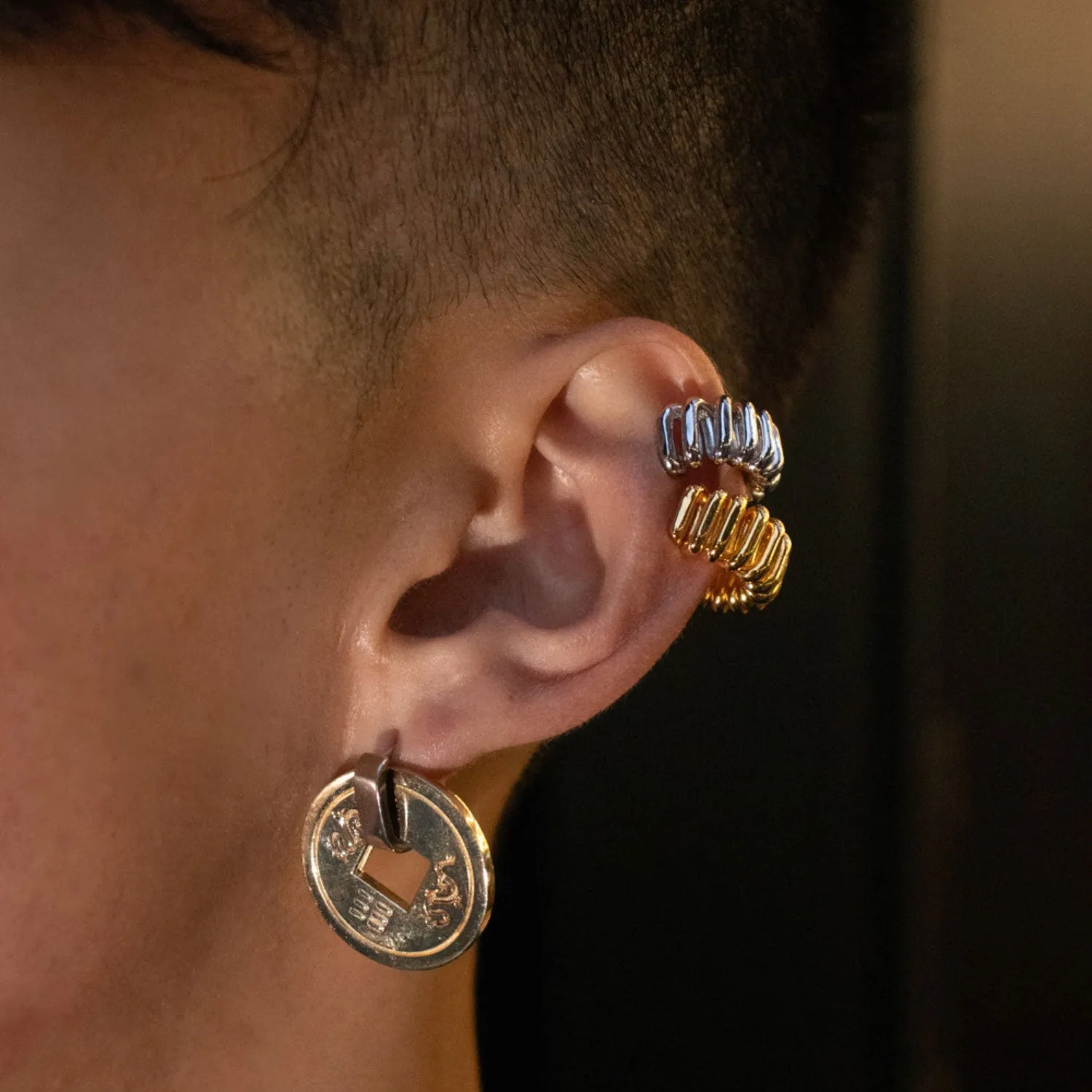 Coil Ear Cuff