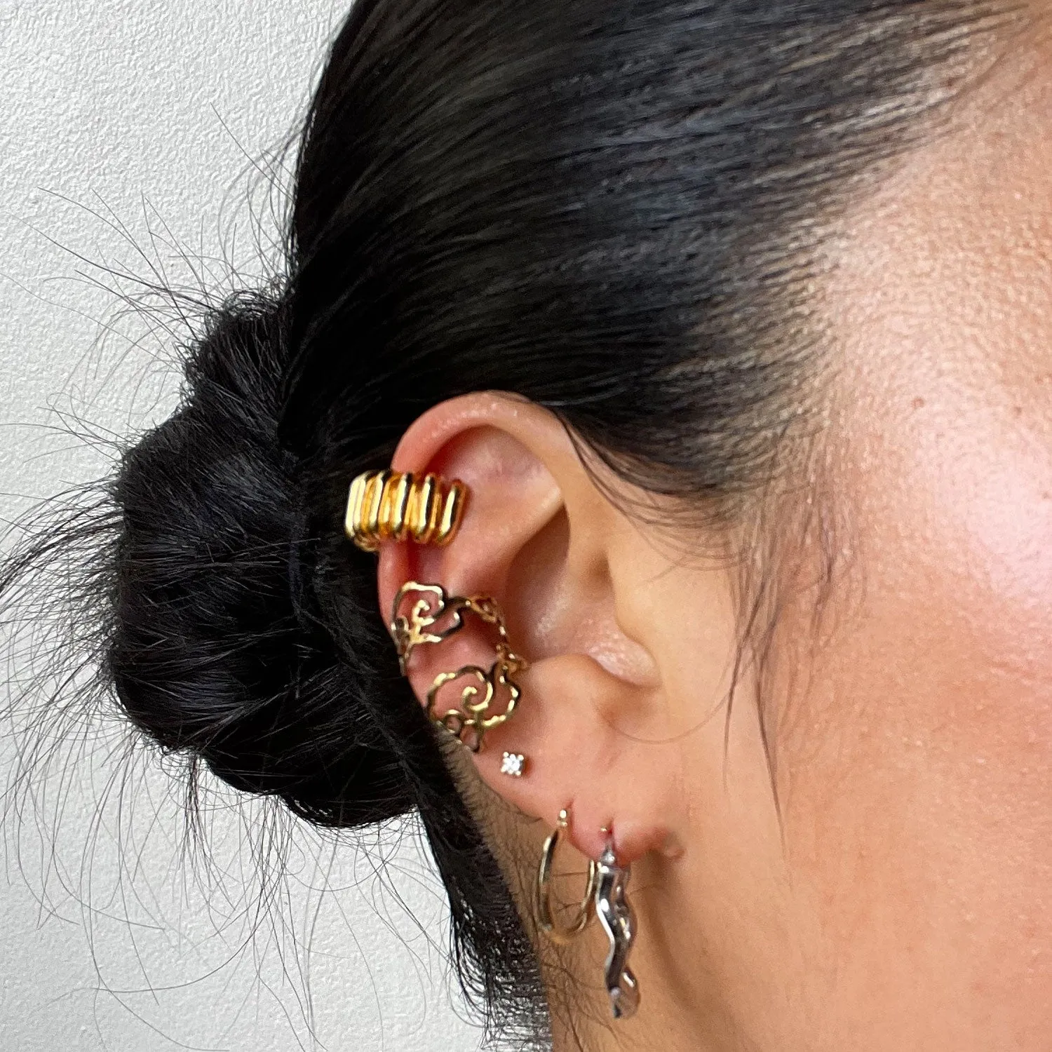 Coil Ear Cuff