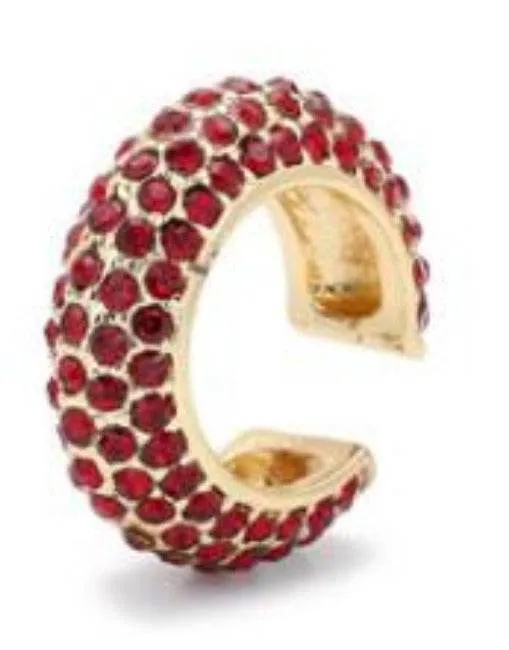 Colorful Jeweled Rhinestone Max Ear Cuffs