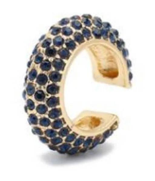 Colorful Jeweled Rhinestone Max Ear Cuffs