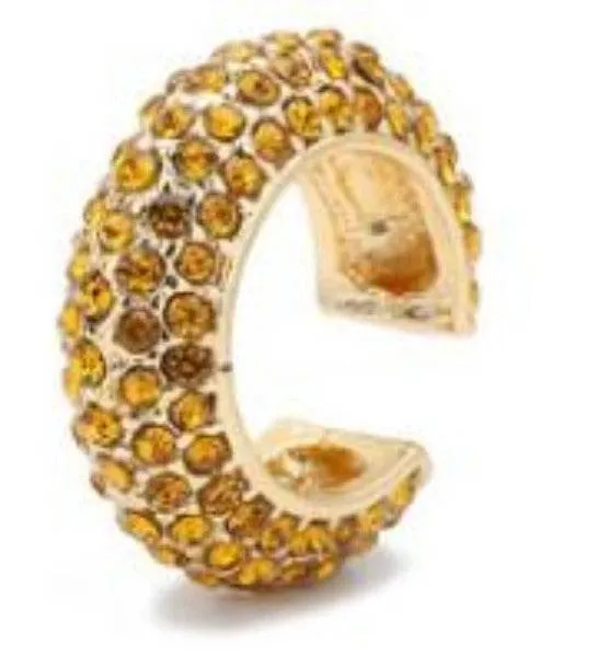 Colorful Jeweled Rhinestone Max Ear Cuffs
