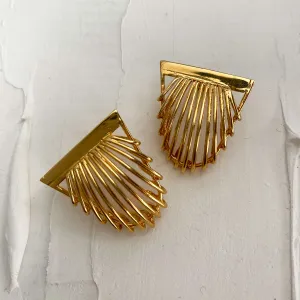 COPRI EARRINGS GOLD VERMEIL