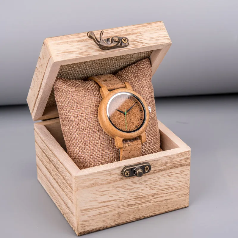 CORKNECT - Bamboo Couple Watches