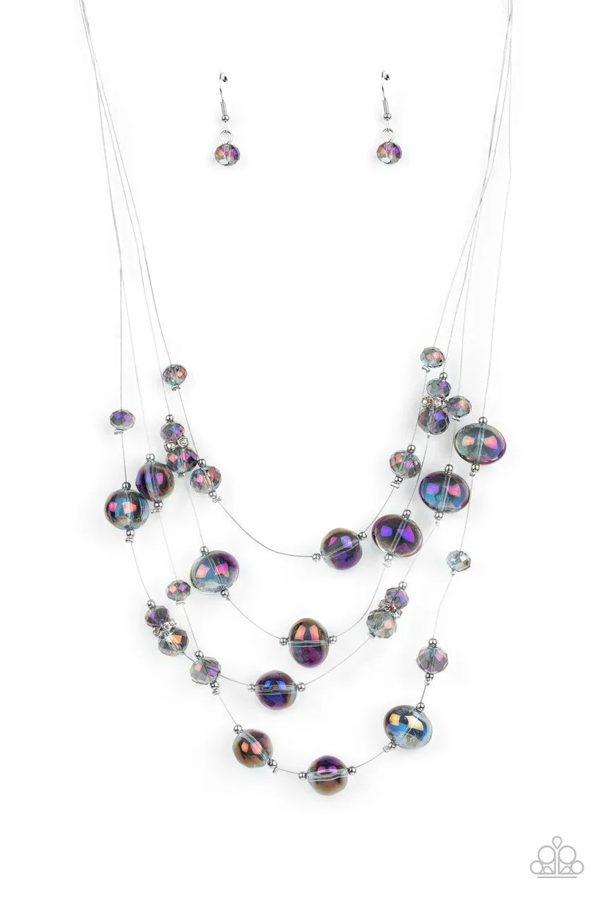 Cosmic Real Estate Multi Paparazzi Necklace