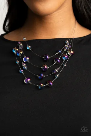 Cosmic Real Estate Multi Paparazzi Necklace