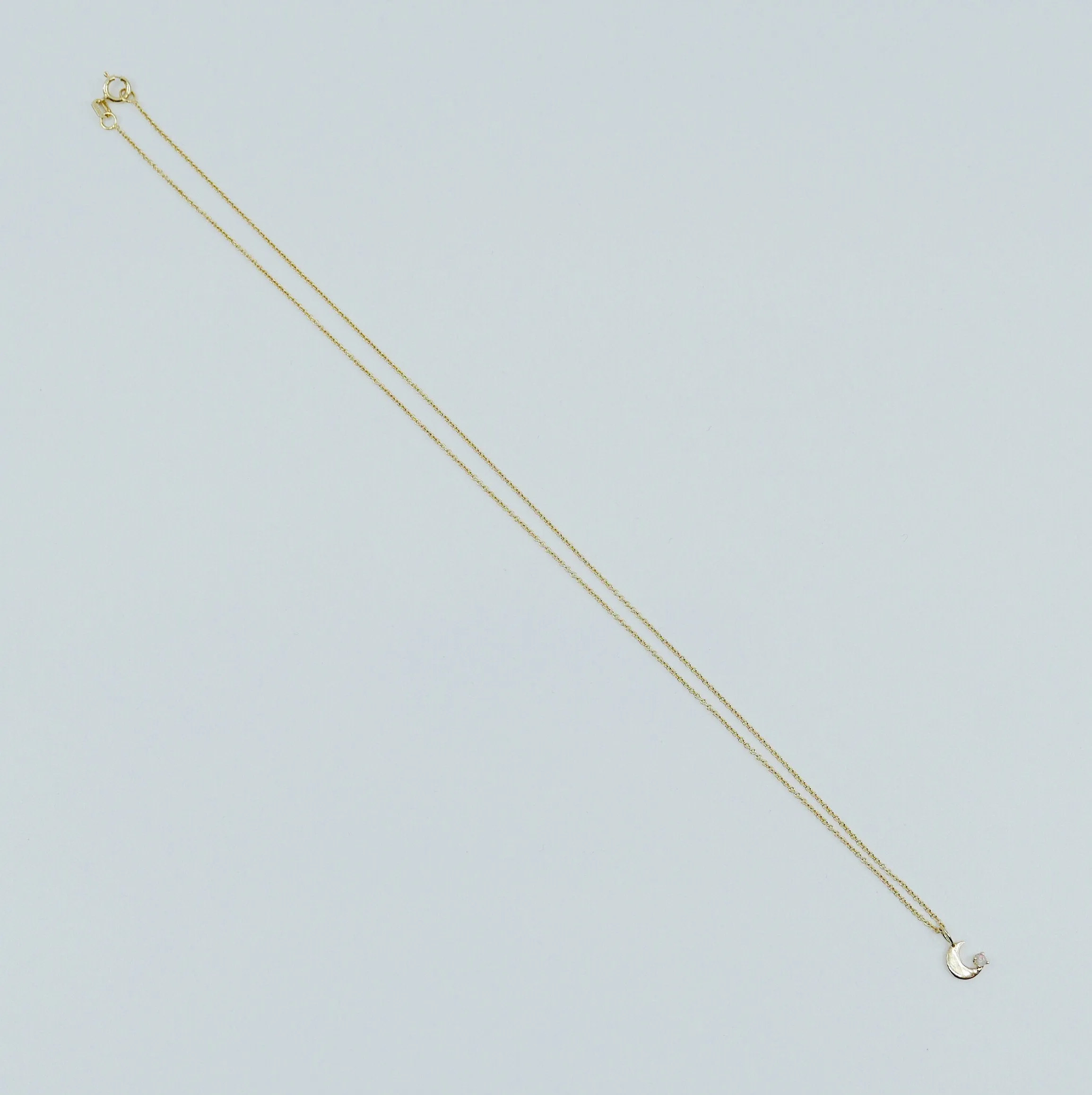 Crescent Opal Necklace