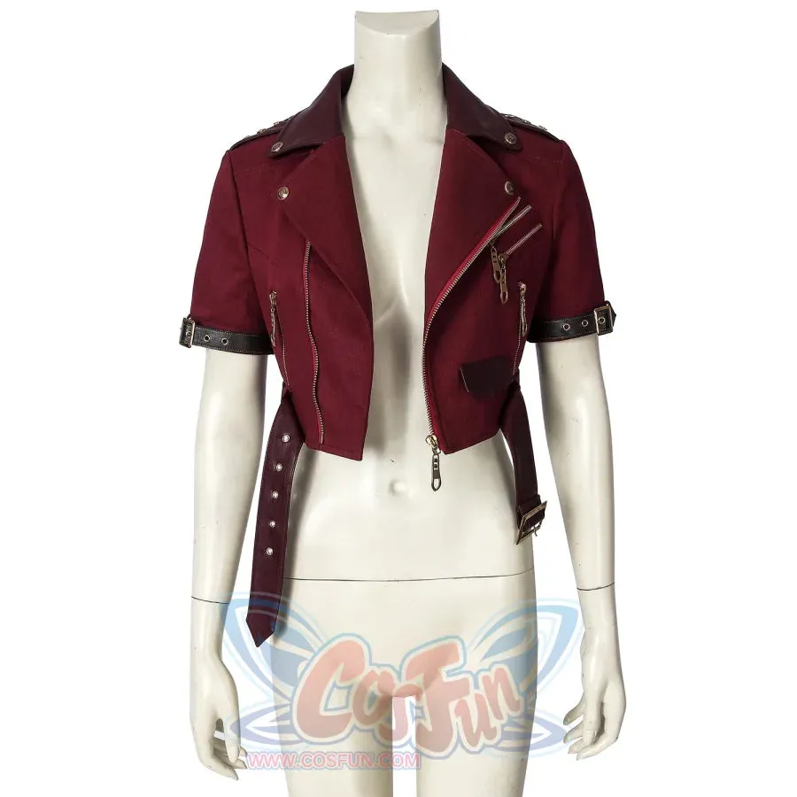 Crisis Core - Final Fantasy VII Aerith Gainsborough Cosplay Costume mp005508